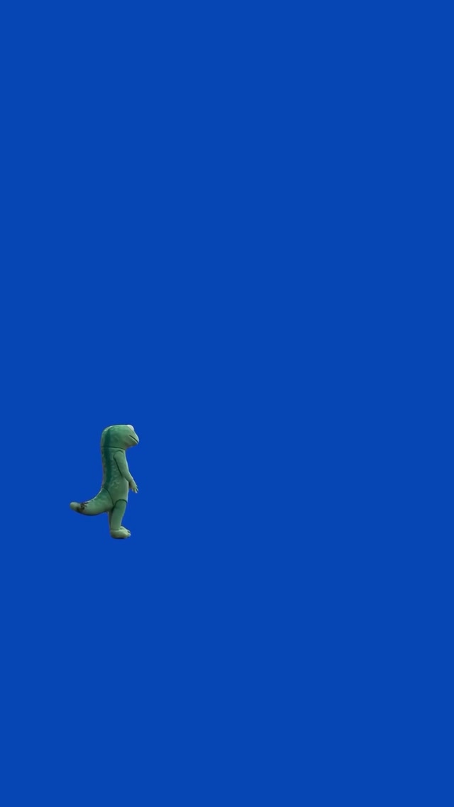 Real Life Tom Lizard Wave meme template blank