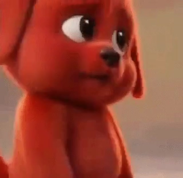 Red Dog Middle Finger meme template blank