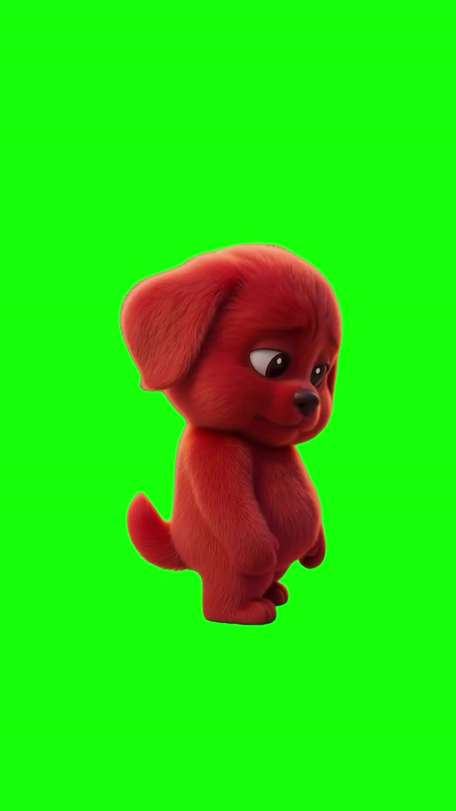 Red Dog Middle Finger meme template blank