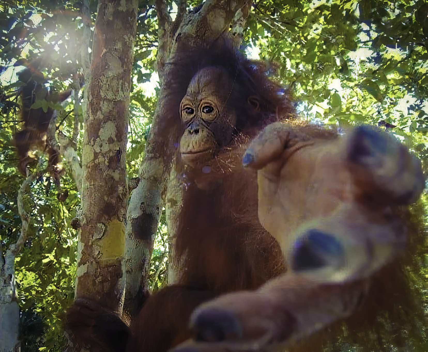Return to Monkey meme template blank - image format