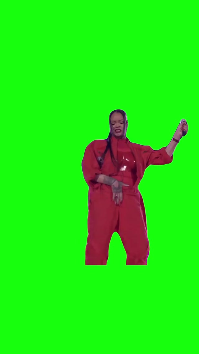 Rihanna Smelling Herself, Super Bowl LVII Halftime Show meme template blank