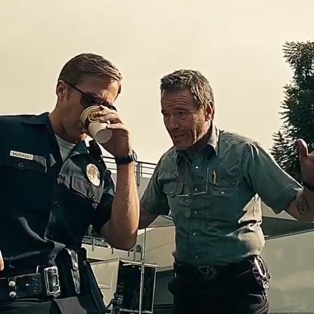 Ryan Gosling and Bryan Cranston meme template blank