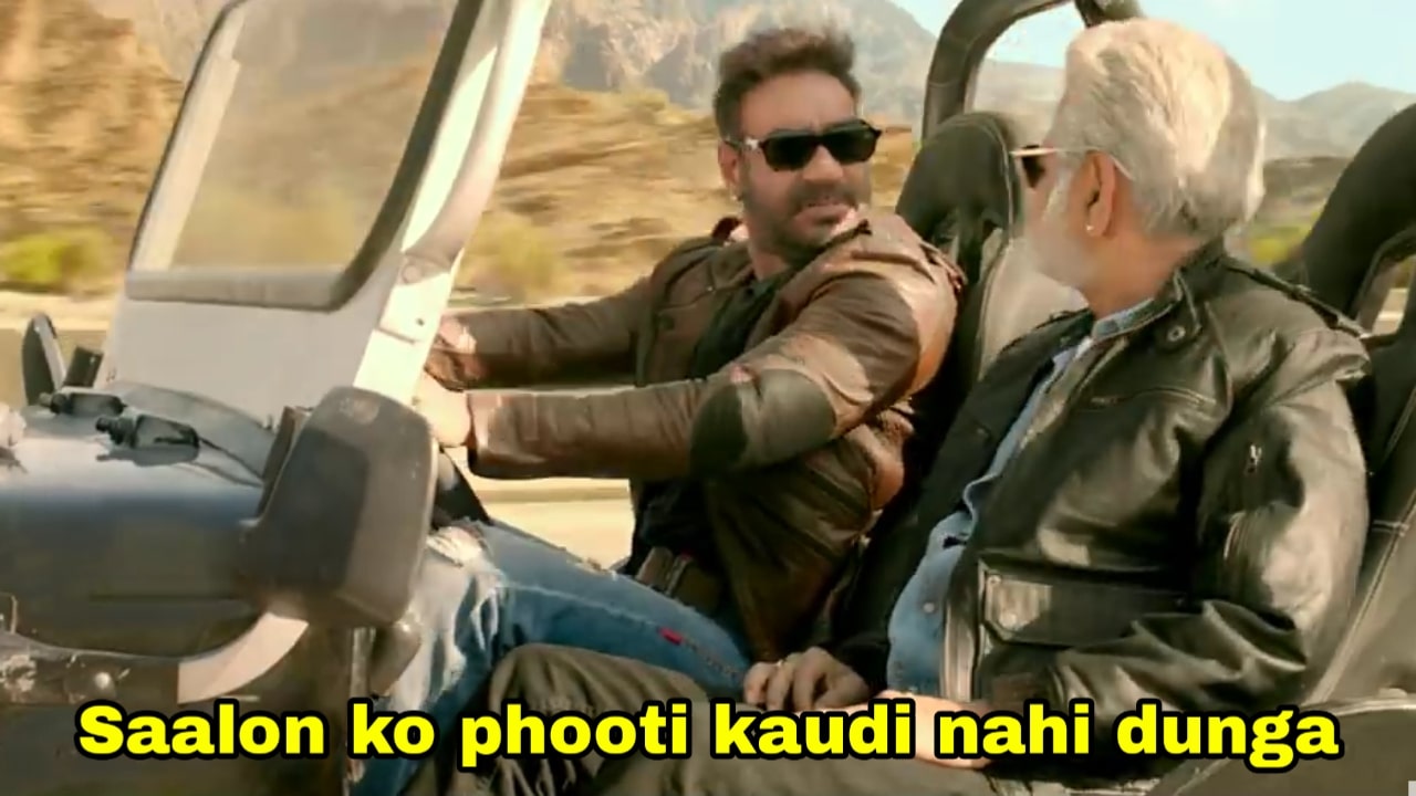 Saalon Ko Phooti Kaudi Nahi Dunga meme template blank
