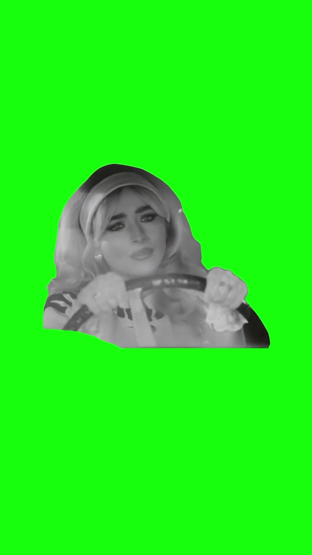 Sabrina and Dolly Driving meme template blank