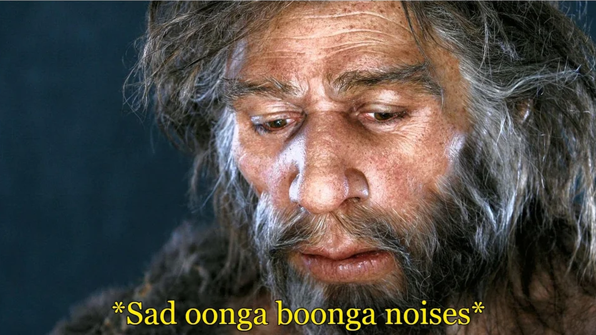 Sad Oonga Boonga Noises meme template blank - image format