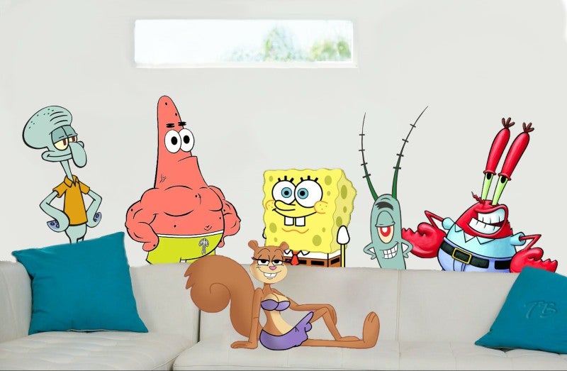 Sandy Cheeks Surrounded meme template blank