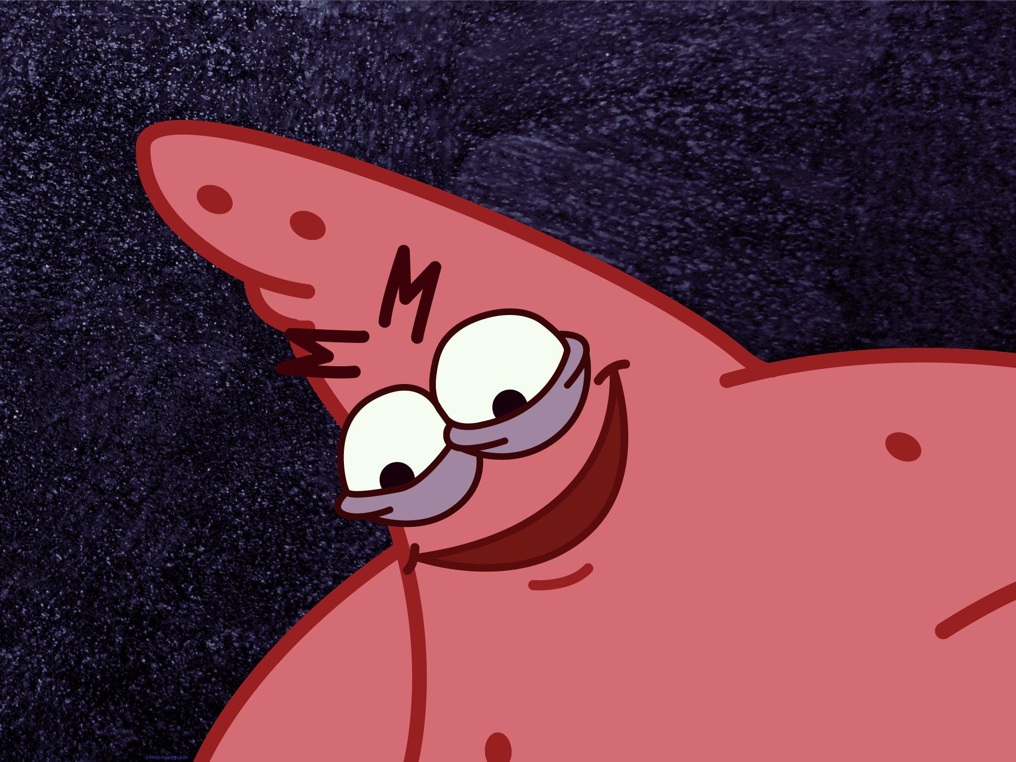 Savage Patrick meme template blank - image format
