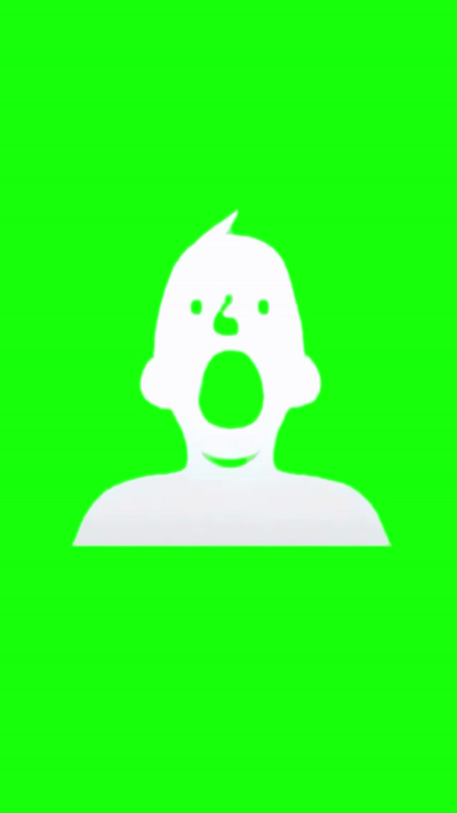 Screaming Profile Pic meme template blank