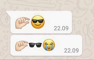 Small Ego Sunglasses meme template blank