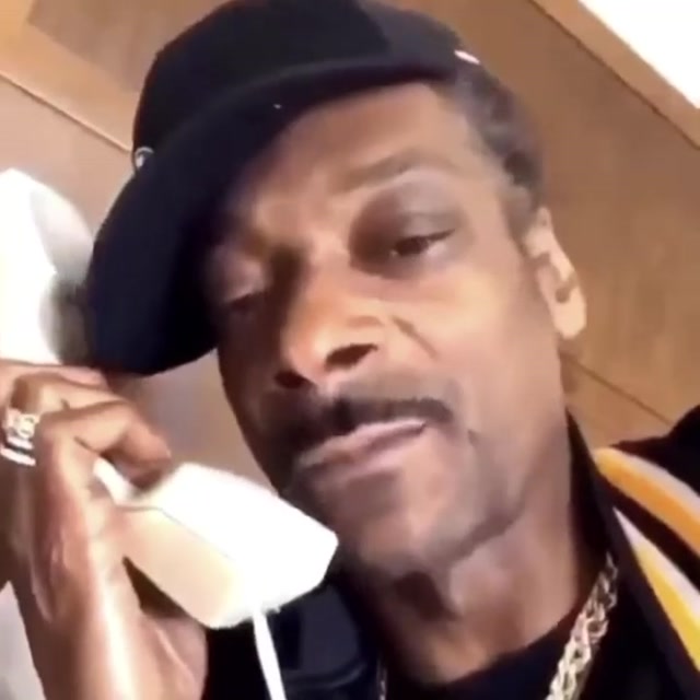 Snoop Dogg Hanging Up meme template blank