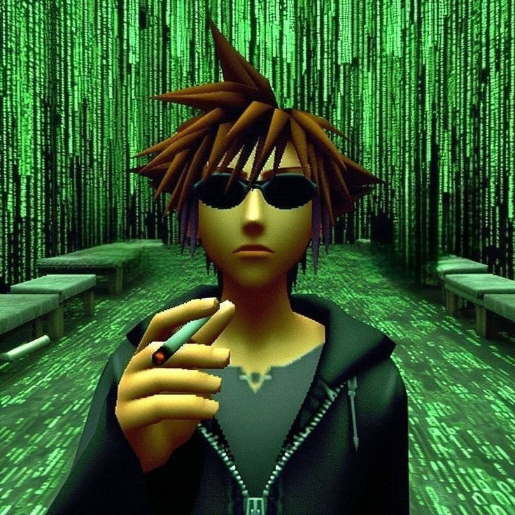 Sora in The Matrix meme template blank - image format