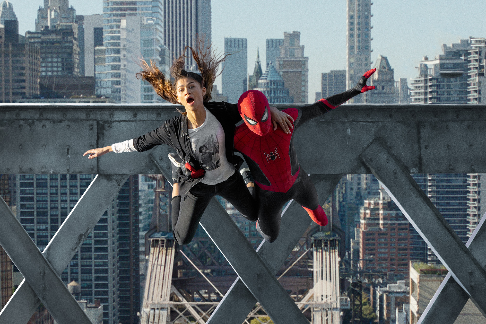 Spider-Man Swinging MJ meme template blank - image format