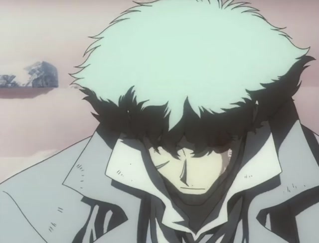 Spike Spiegel Bang meme template blank