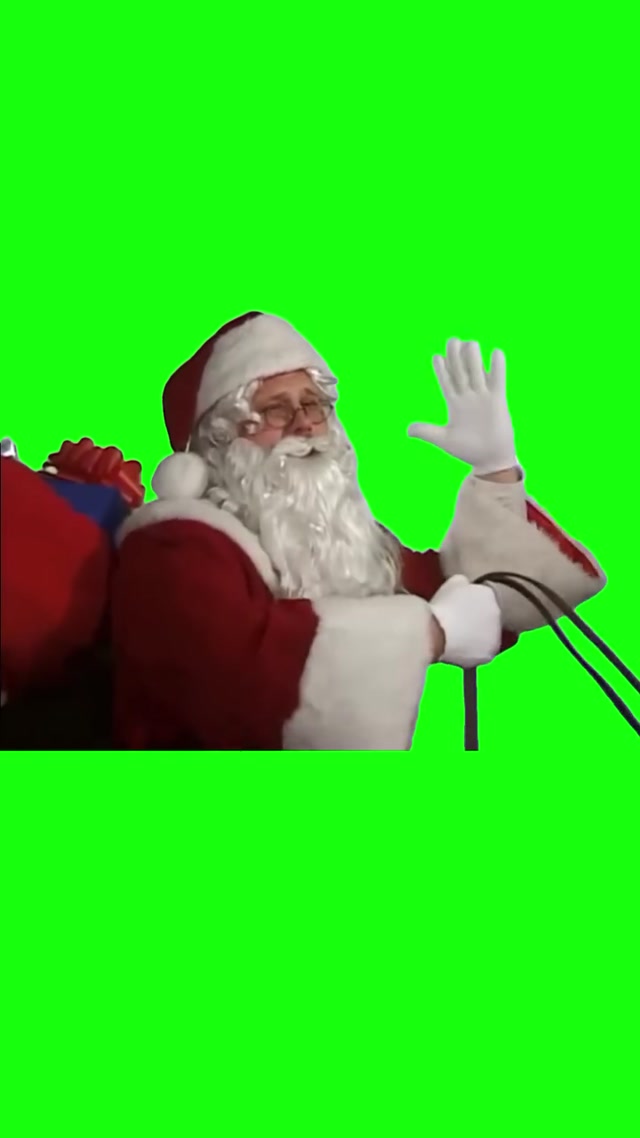 SpongeBob Santa Claus meme template blank