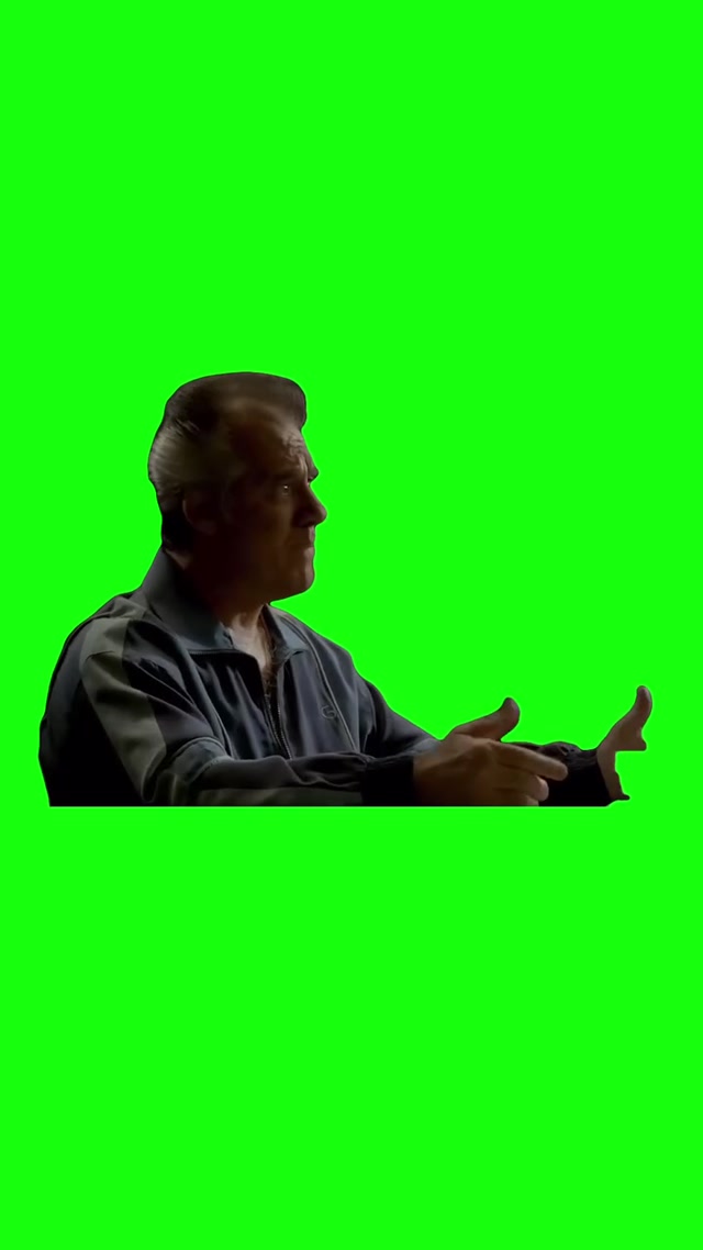 “Stabbed in the Heart” the Sopranos meme template blank