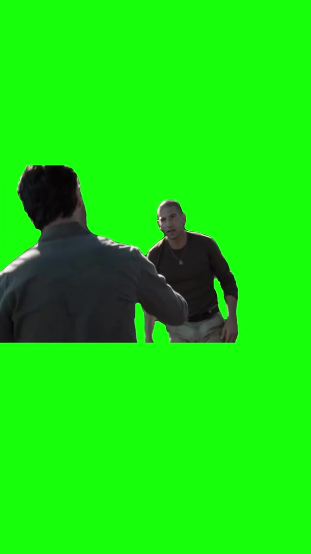 “Stop Acting Like You Know the Way Ahead. Like You Know the Rules.” Green Screen meme template blank