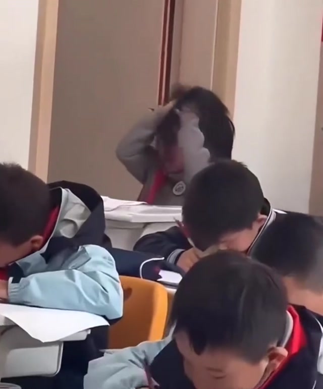 Stressful Exam Crunch meme template blank