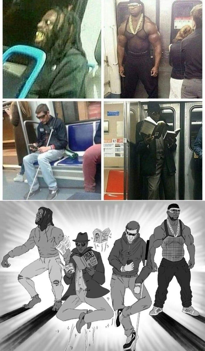 Subway Boss Fight Lineup meme template blank