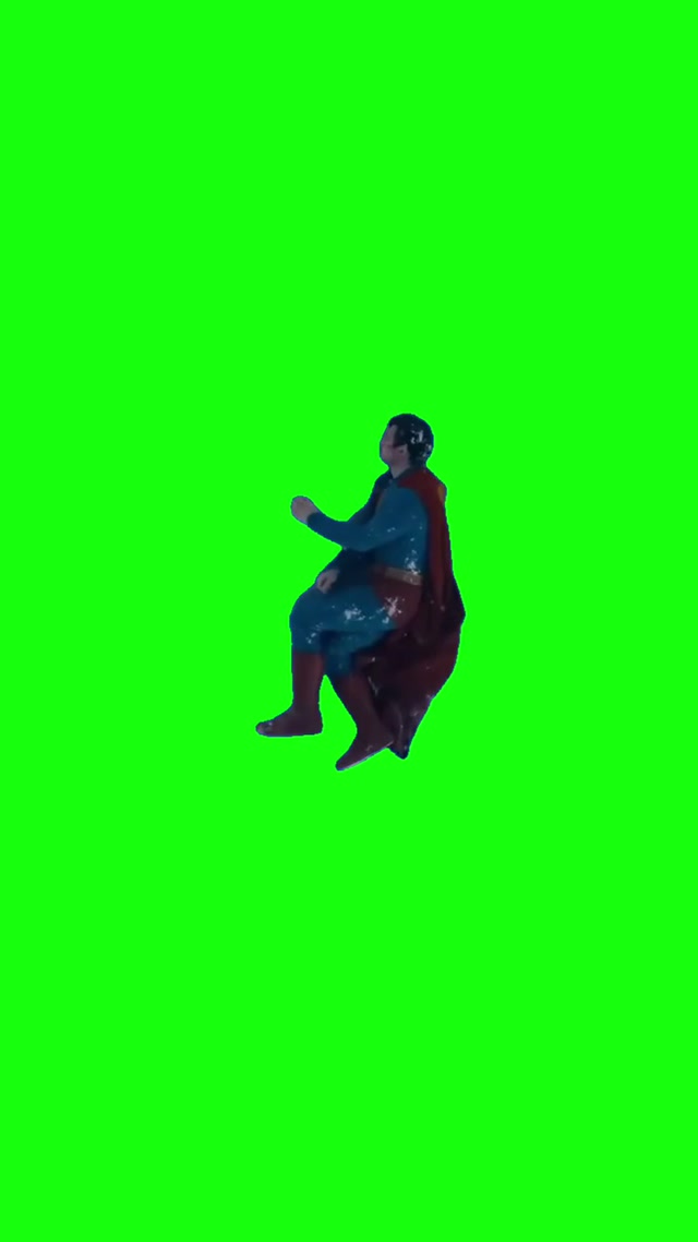 Superman Laying Down meme template blank