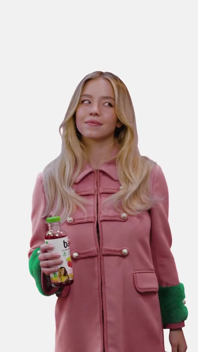Sydney Sweeney Bai Ad meme template blank