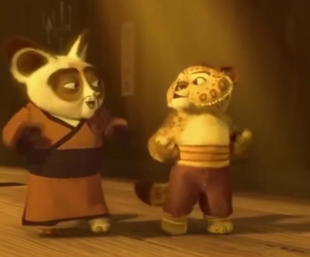 Tai Lung Flashback meme template blank