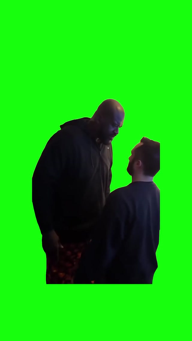Taller Than Shaq meme template blank