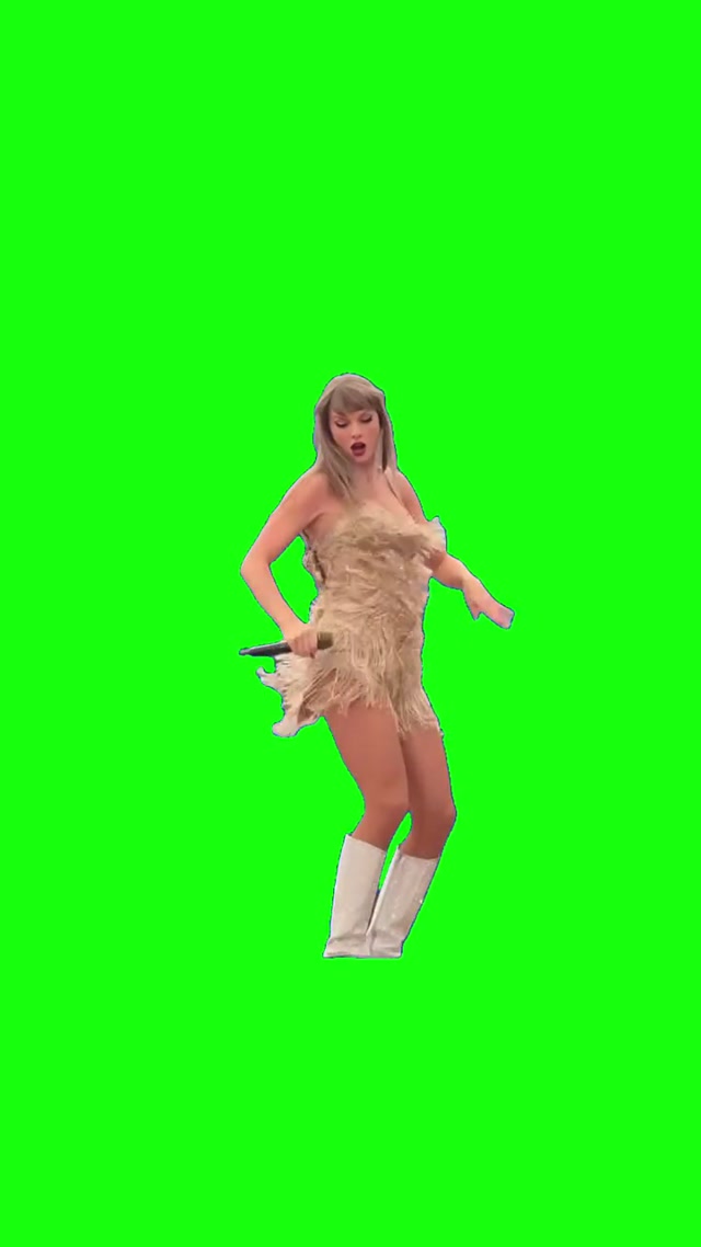 Taylor Swift’s Awkward Dance meme template blank