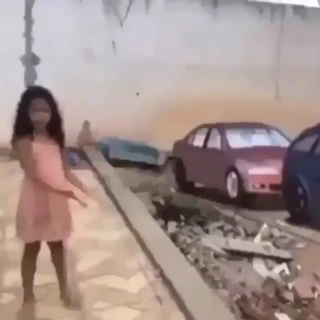 Telekinetic Car Toss meme template blank
