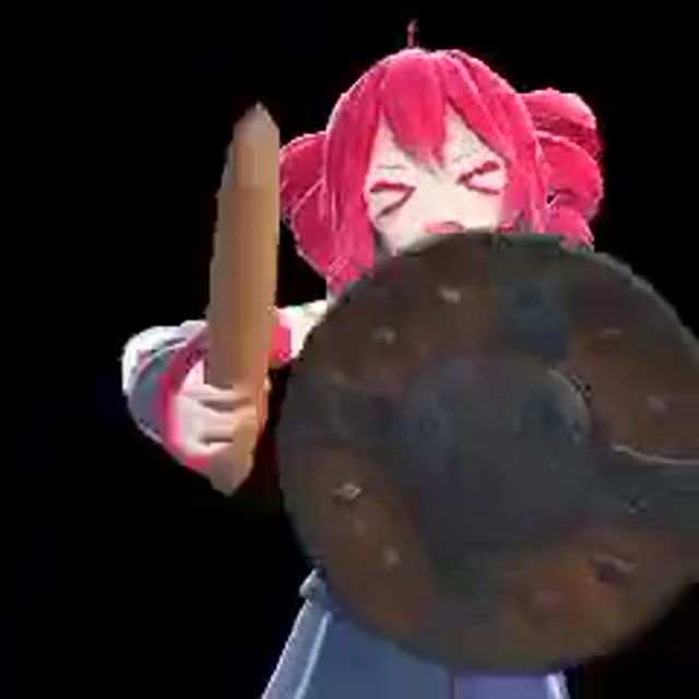 Teto Bread Parried meme template blank