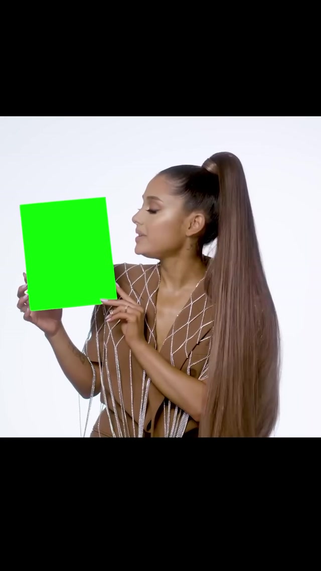 “That’s My Cookie” Ariana Grande meme template blank