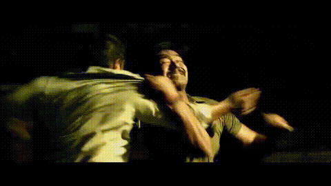 The Ajay Devgn Slap Barrage meme template blank