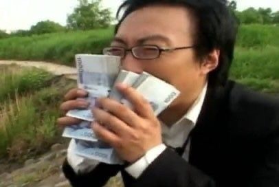 The Cash Eater meme template blank