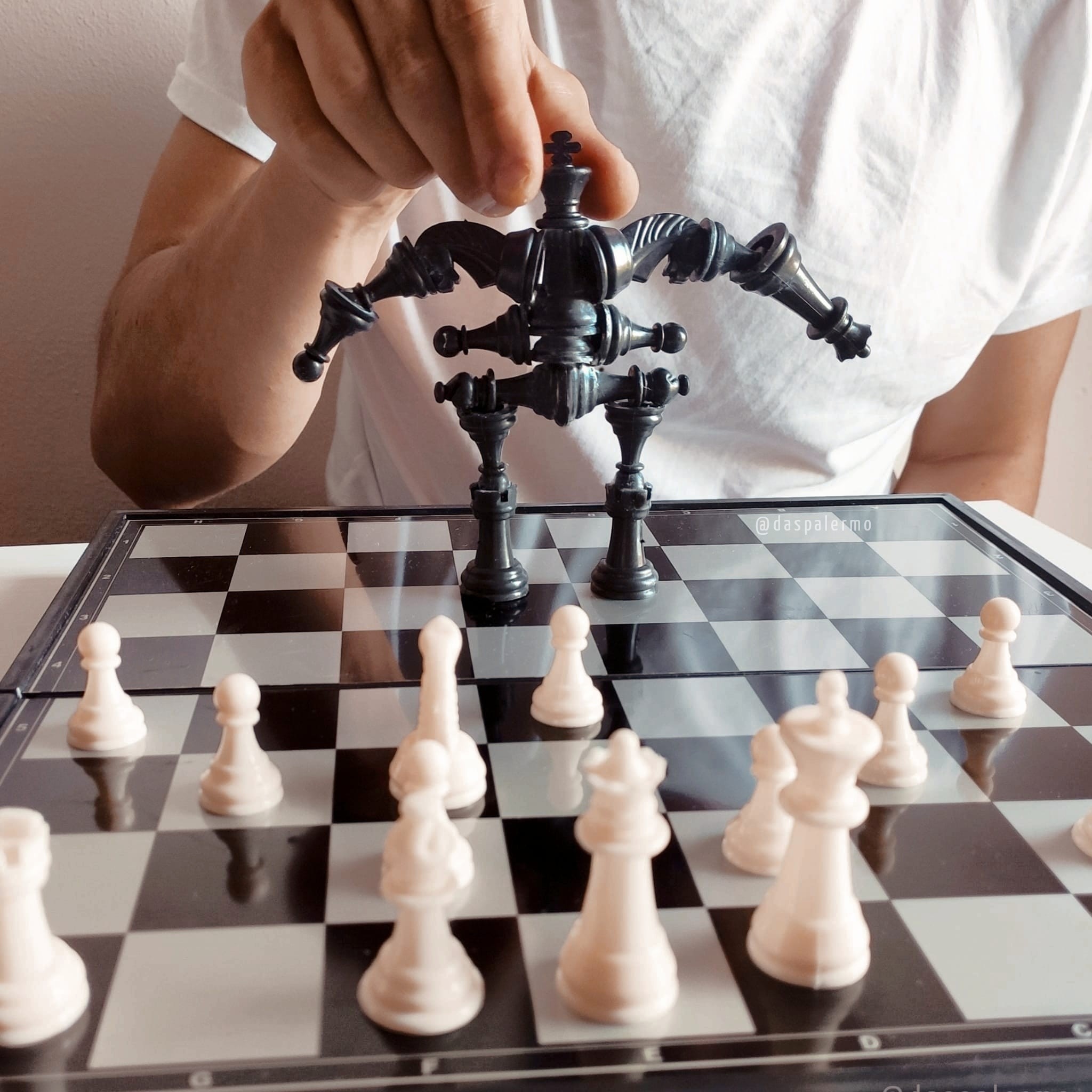 The Chess Boss meme template blank - image format