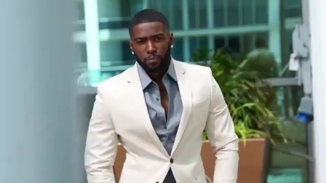 The Confident Walk-In meme template blank