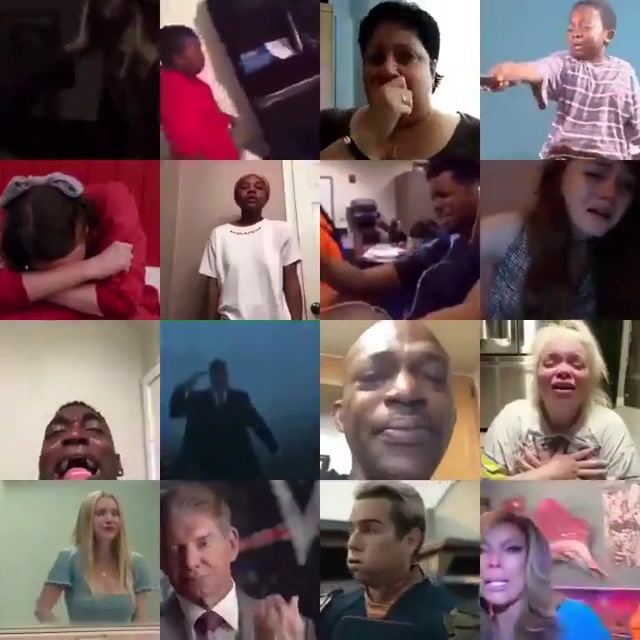 The Crying Multiverse meme template blank