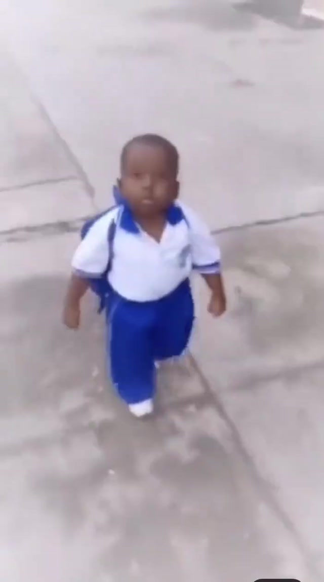 The Endless School Stroll meme template blank