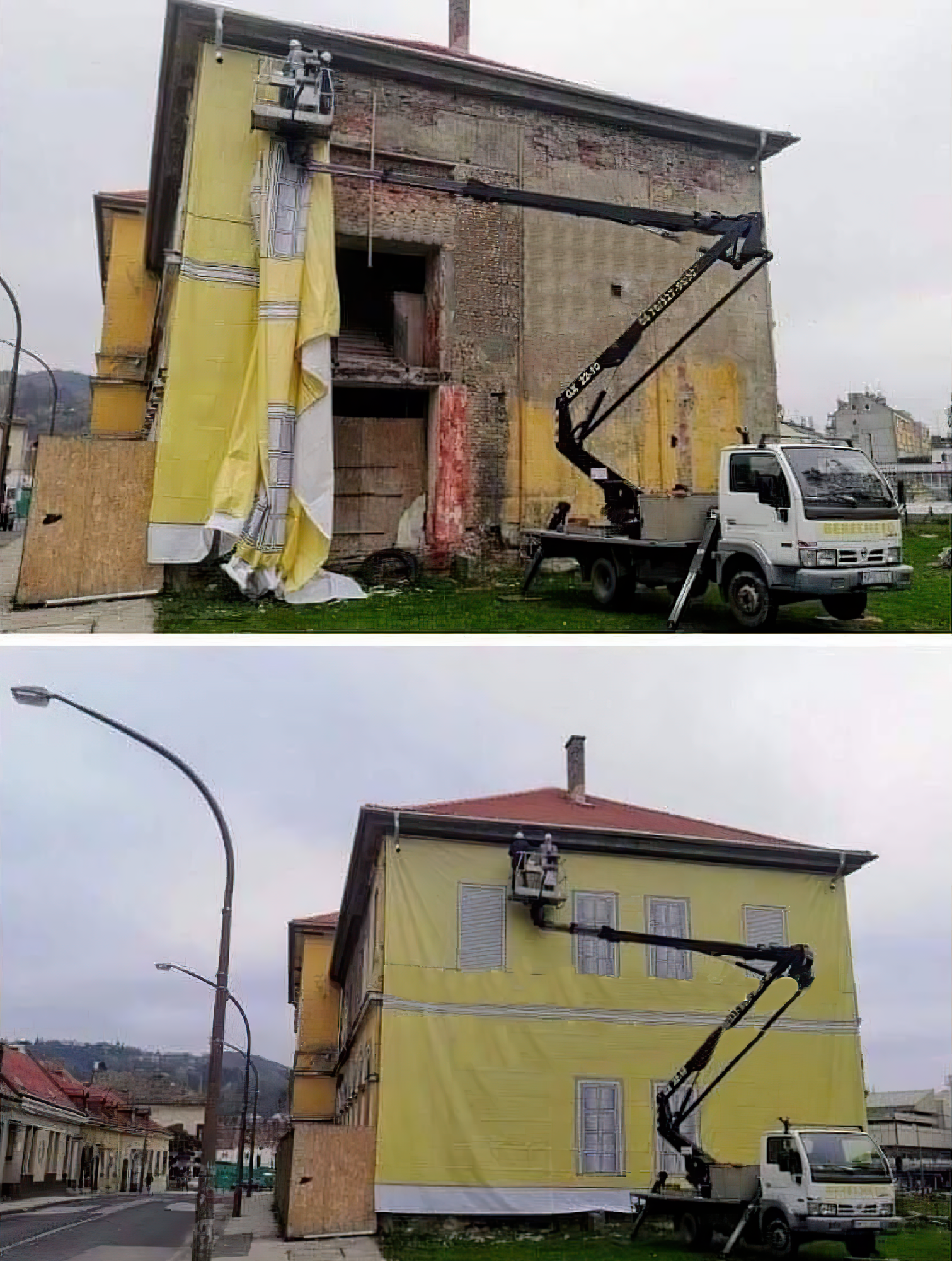 The Facade Fix meme template blank - image format
