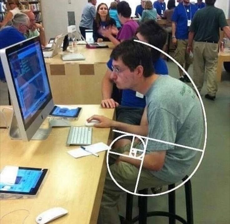 The Fibonacci Hunch meme template blank