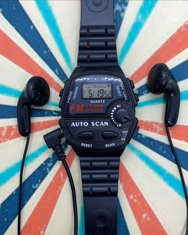The FM Radio Watch meme template blank