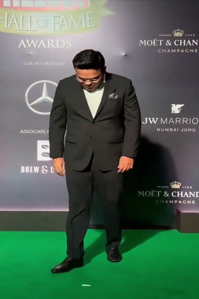 The Jay Shah "Confidence" Pose meme template blank