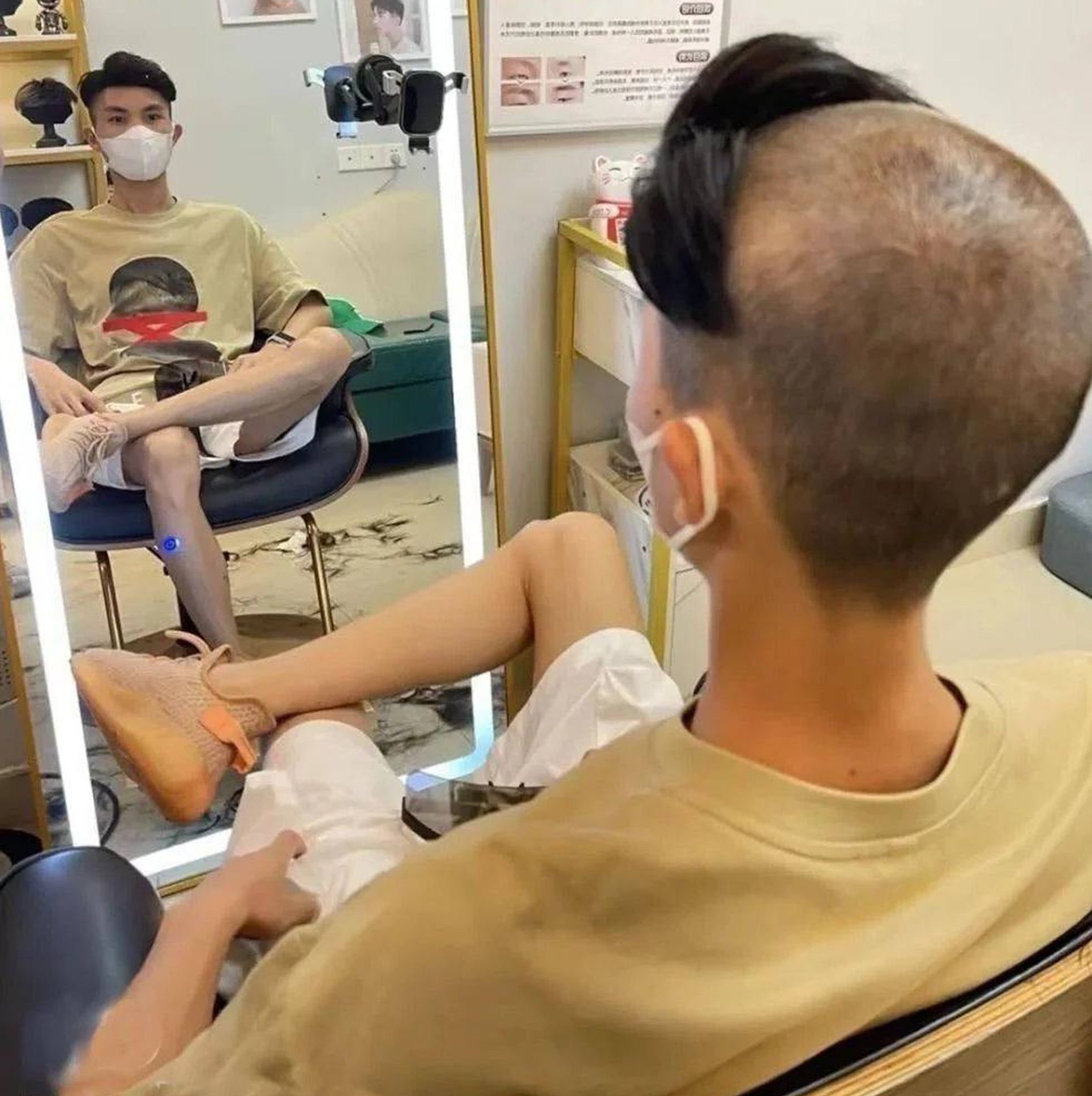 The Liar’s Haircut meme template blank - image format