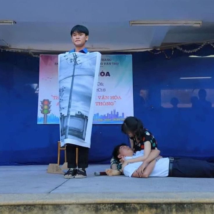 The School Play Utility Pole meme template blank - image format