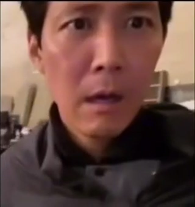 The Squid Game Set Stare meme template blank