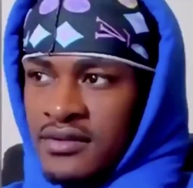 The Unblinking Stare meme template blank