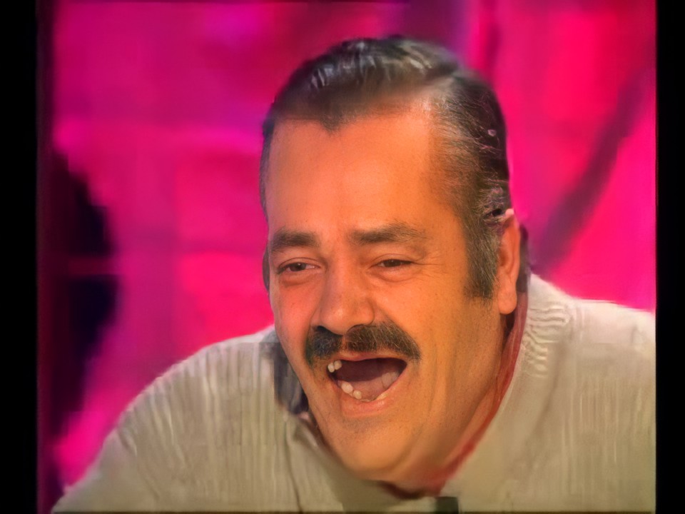 The Wheezing Laugh meme template blank