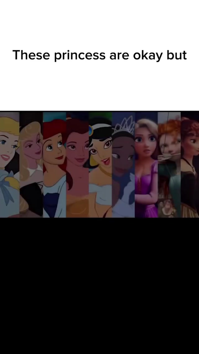 These Princesses Are OK meme template blank