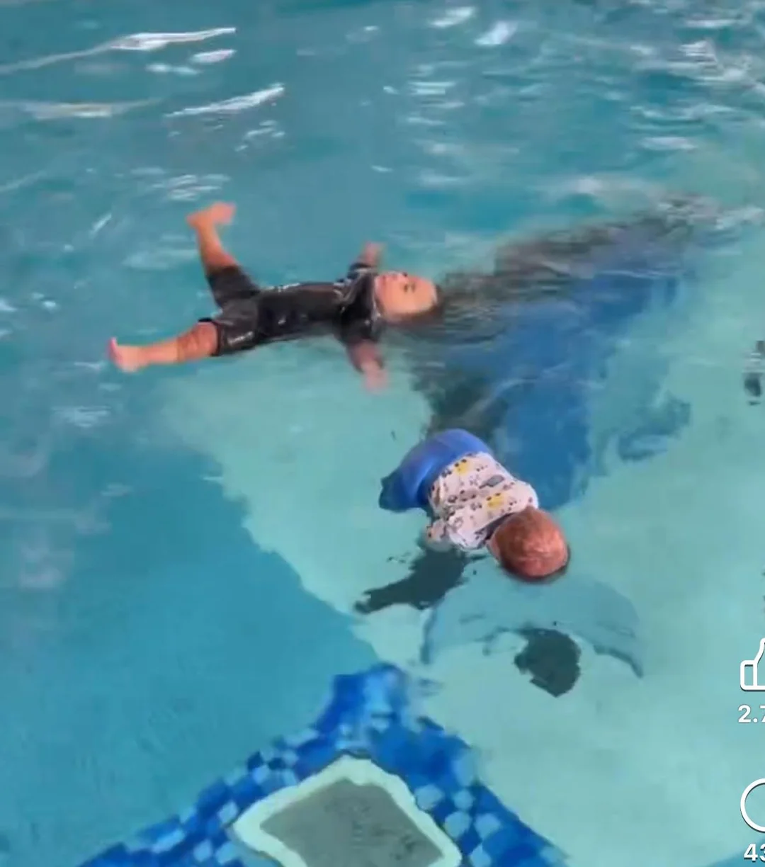 Toddler Floating Next to Sinking Dummy meme template blank - image format