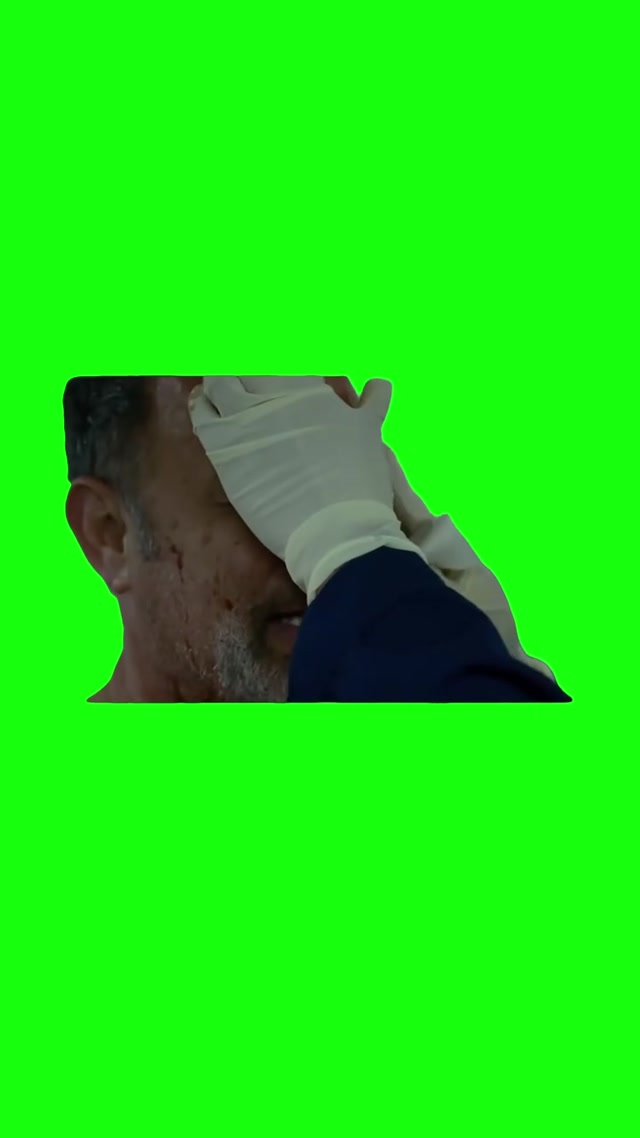 Tom Hanks Crying meme template blank
