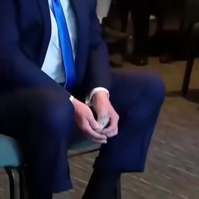 Trump Church Cash Count meme template blank