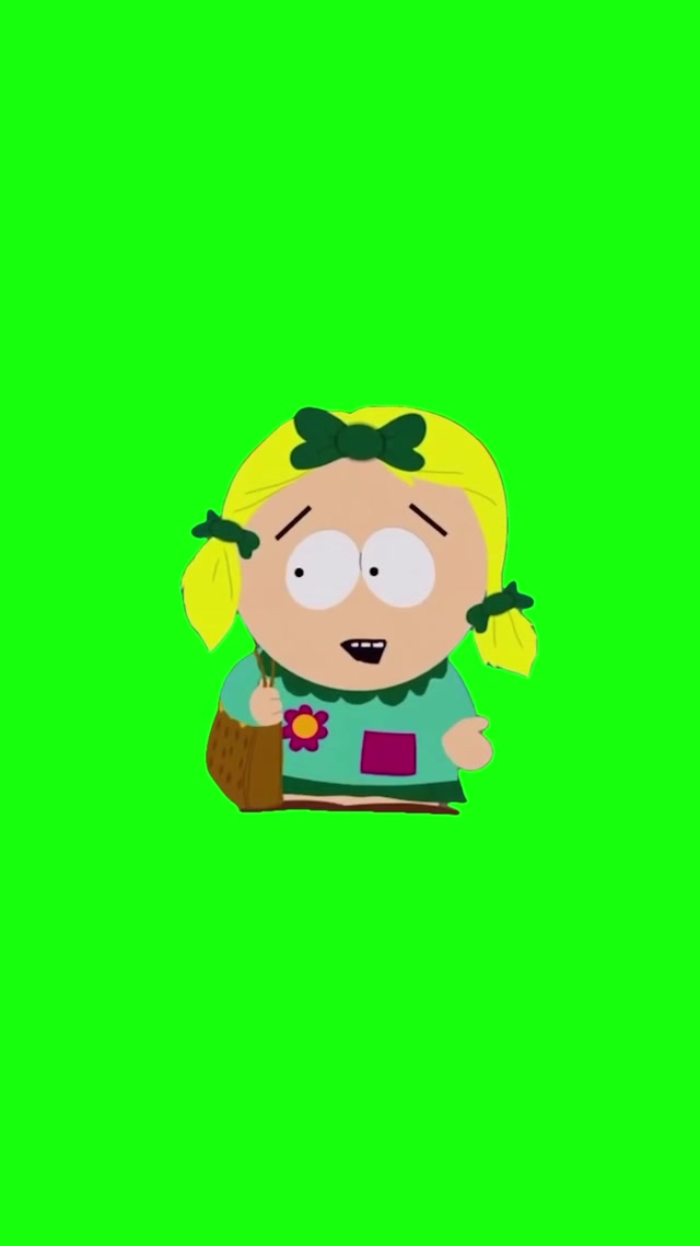 “Typical Little Girl” South Park meme template blank